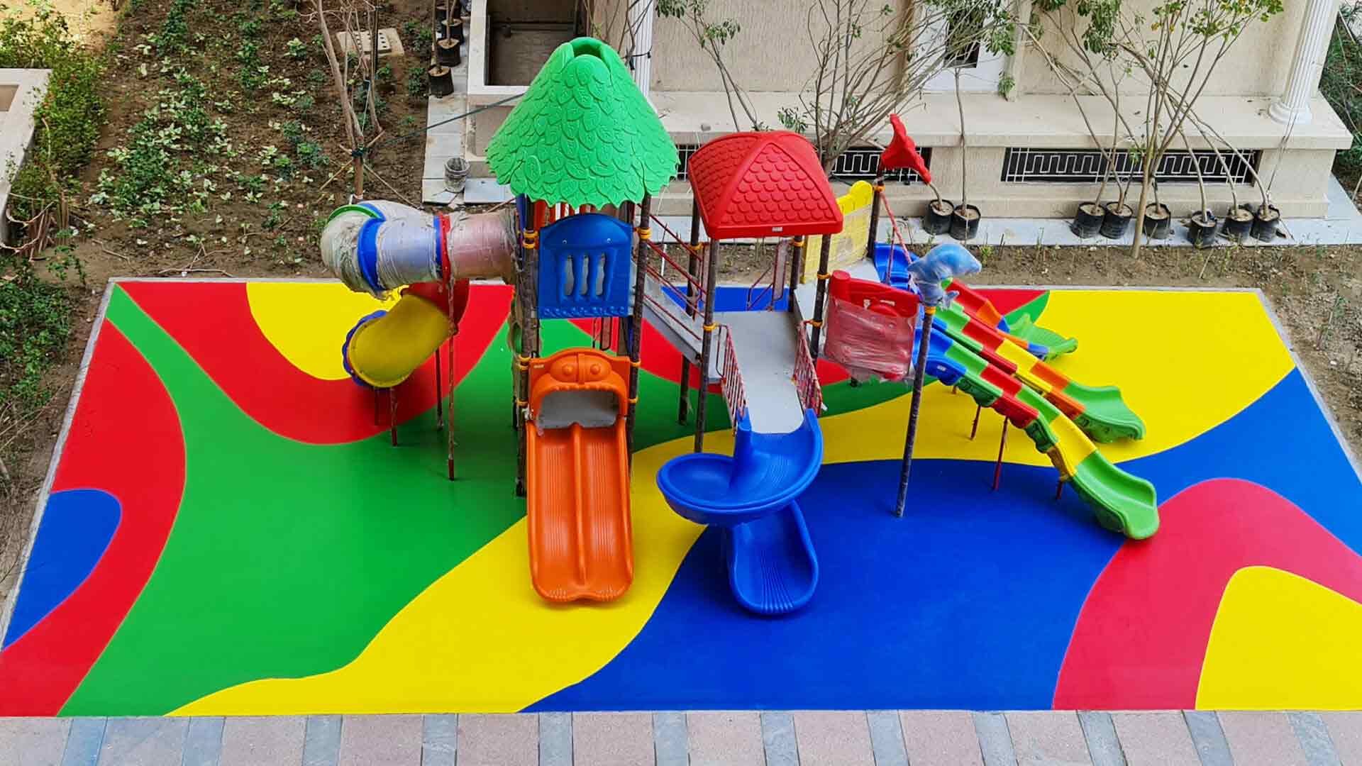 Open Park Exercise Equipment