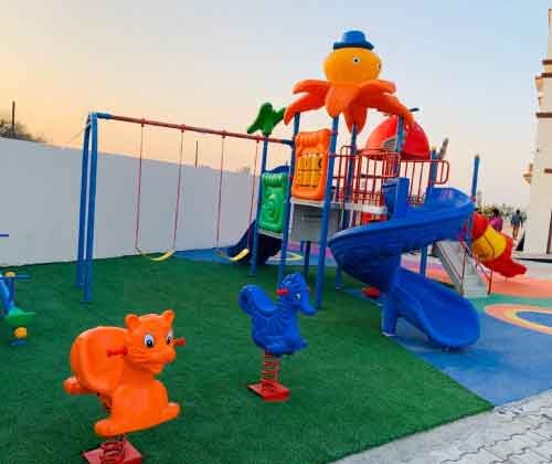 Children Outdoor Playing Equipment In Munich